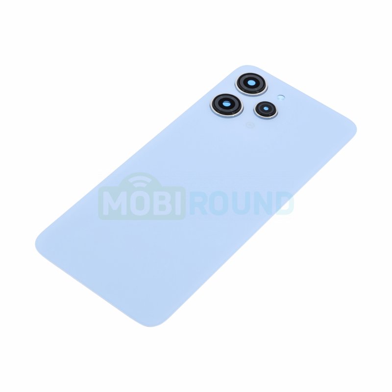 Задняя крышка для Xiaomi Redmi 12 4G, голубой, AAA