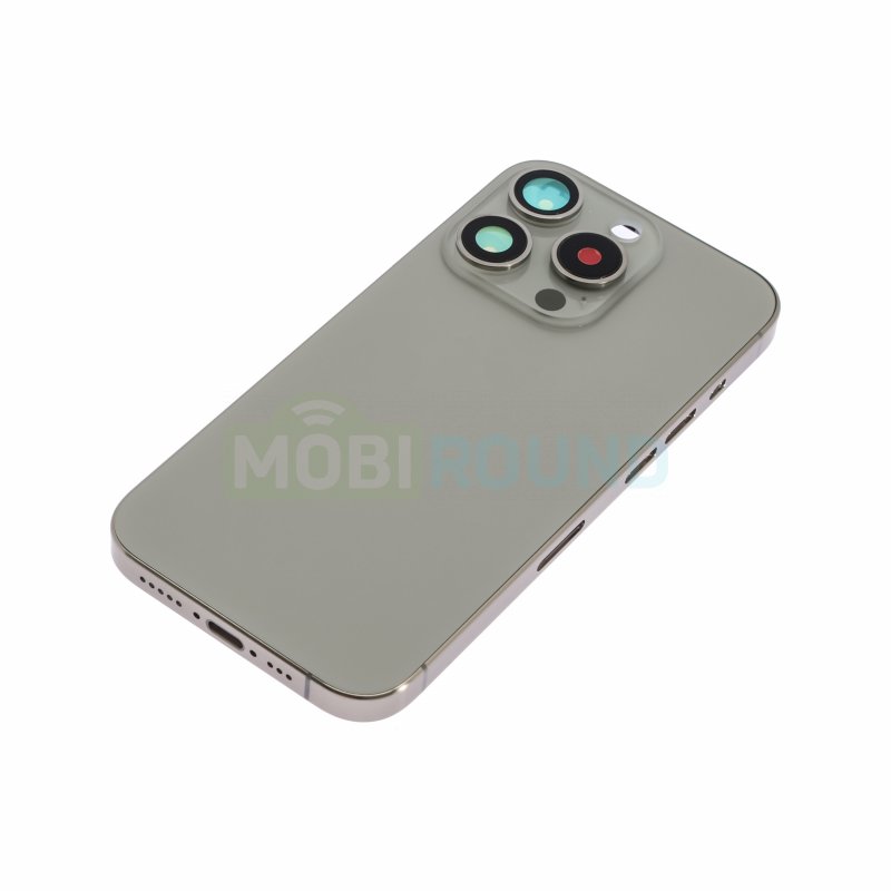 Корпус для Apple iPhone 15 Pro, серый, AAA