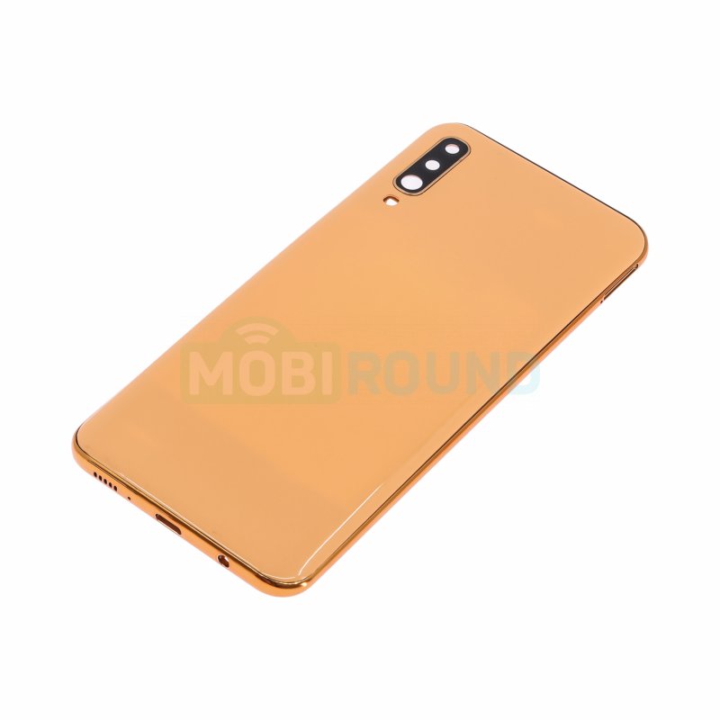 Корпус для Samsung A505 Galaxy A50, оранжевый