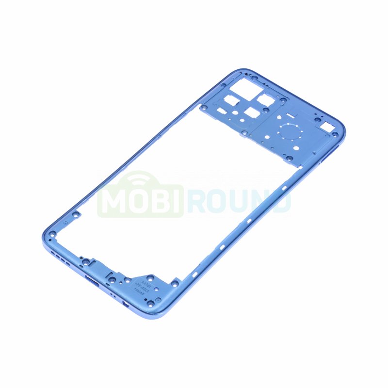 Средняя часть корпуса для Realme 8 Pro 4G / 8 4G, синий