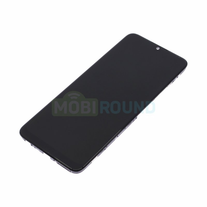 Дисплей для ZTE Blade V30 Vita (в сборе с тачскрином) в рамке, черный