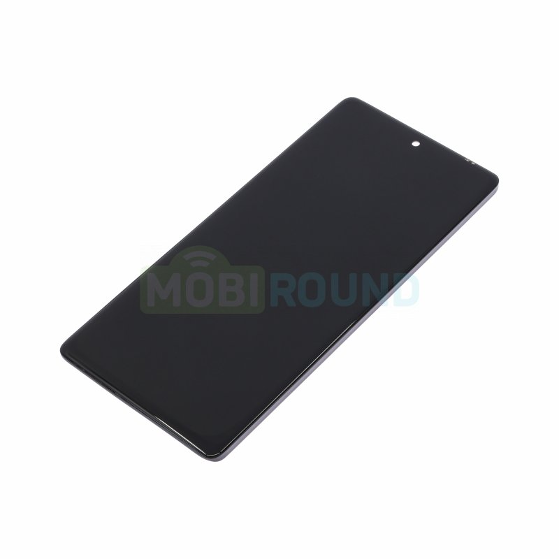 Дисплей для Motorola Edge 50 Fusion 5G (в сборе с тачскрином) черный, AA