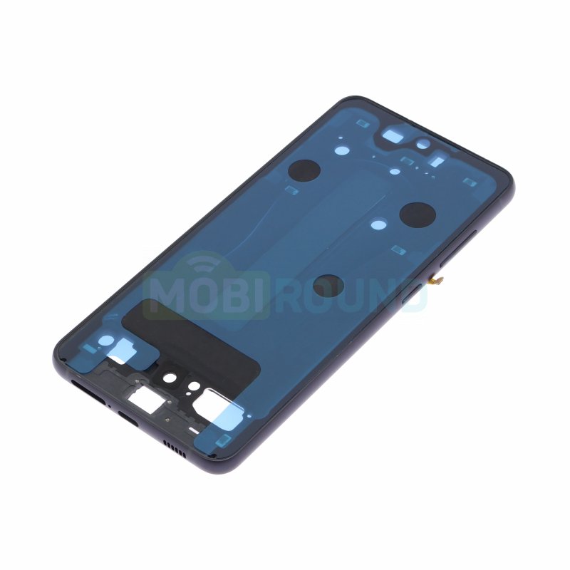 Рамка дисплея для Samsung G990 Galaxy S21 FE (в сборе) черный