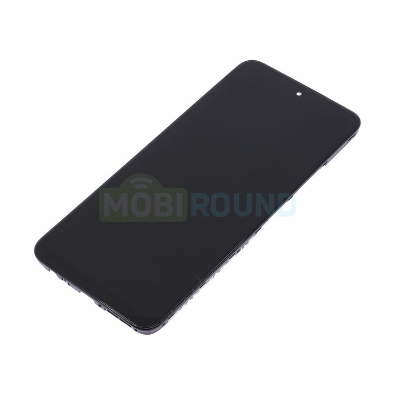 Дисплей для Infinix HOT 50 Pro 4G (в сборе с тачскрином) в рамке, черный, AA