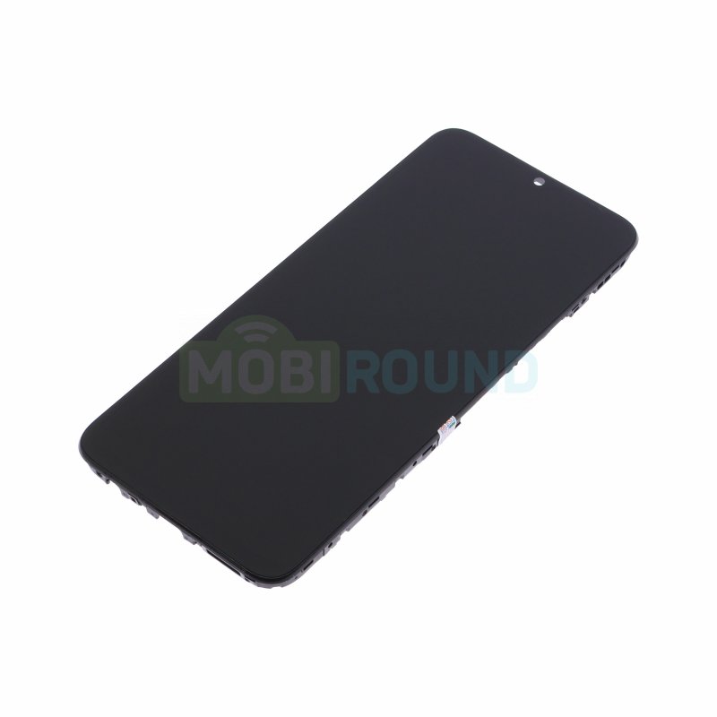 Дисплей для Honor X6b (в сборе с тачскрином) в рамке, черный, 100%