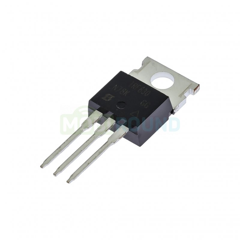 Полевой транзистор INFINEON N-MOSFET 500 В/4.5 А (IRF830 (TO-220AB))