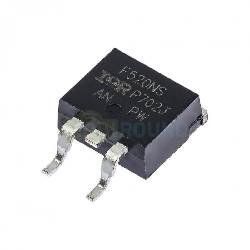 Полевой транзистор INFINEON N-MOSFET 100 В/9.7 А (IRF520NS (D2-PAK))