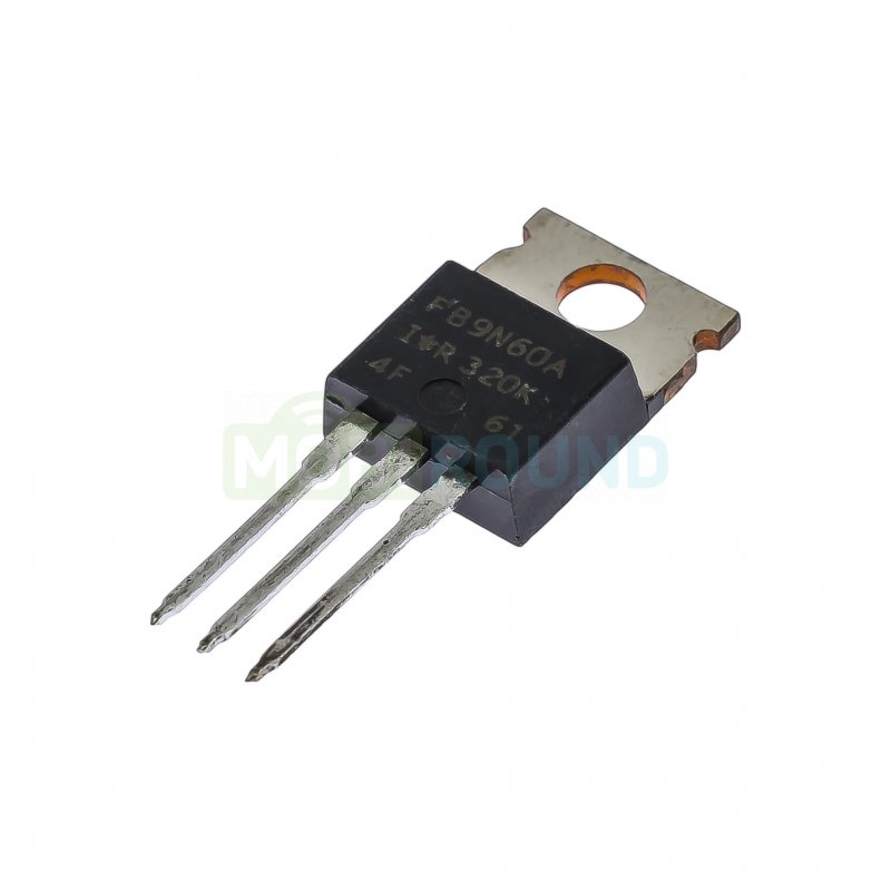 Полевой транзистор INFINEON N-MOSFET 600 В/9.2 А (IRFB9N60APBF (TO-220AB))