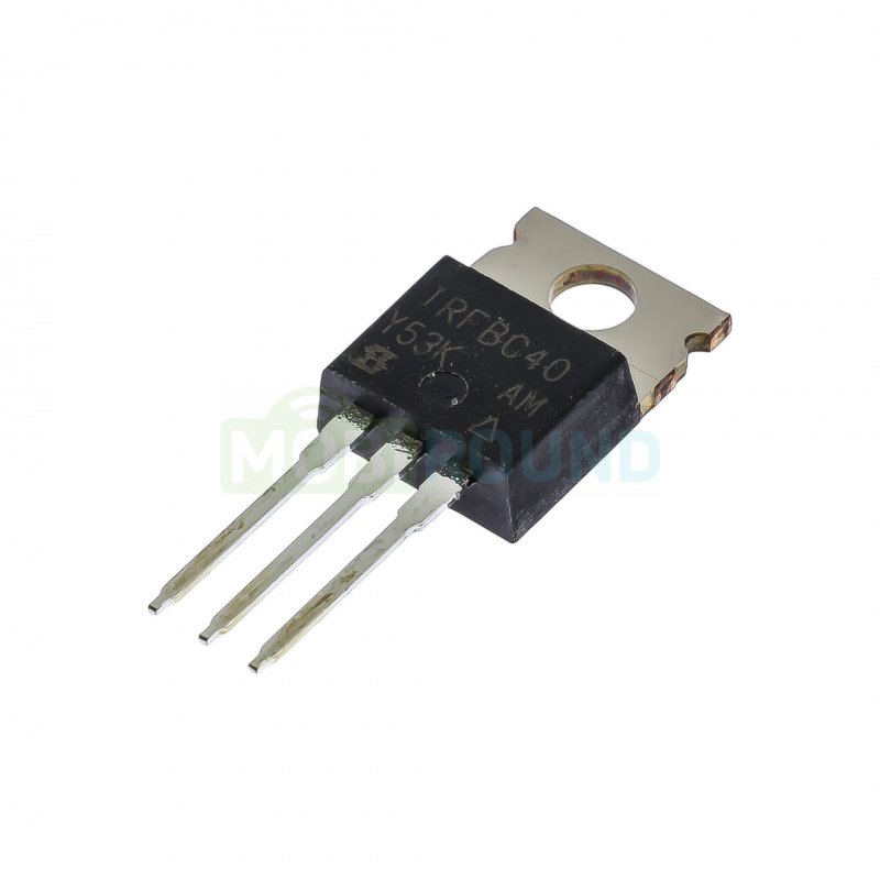 Полевой транзистор INFINEON N-MOSFET 600 В/6.2 А (IRFBC40 (TO-220AB))