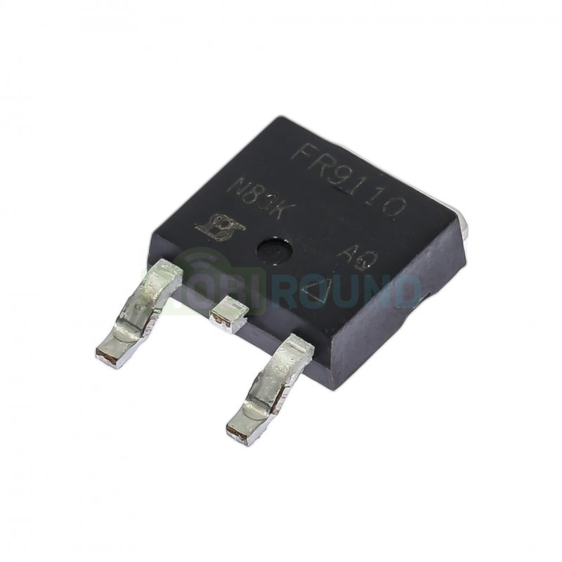 Полевой транзистор INFINEON P-MOSFET 100 В/3.1 А (IRFR9110 (D-PAK))