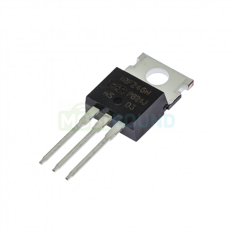 Полевой транзистор INFINEON N-MOSFET 55 В/53 А (IRFZ46N (TO-220AB))