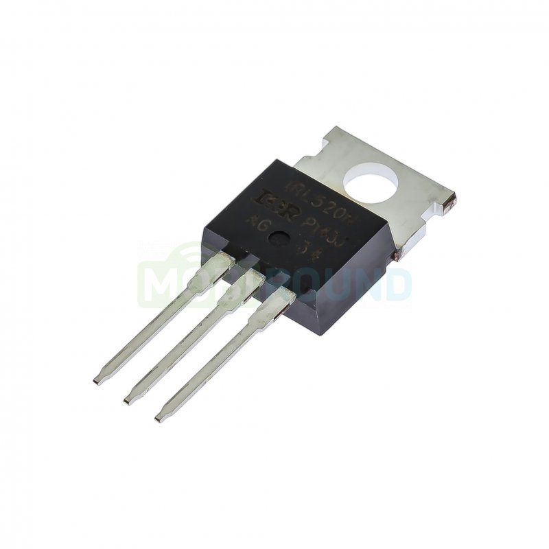 Полевой транзистор INFINEON N-MOSFET 100 В/10 А (IRL520NPBF (TO-220AB))