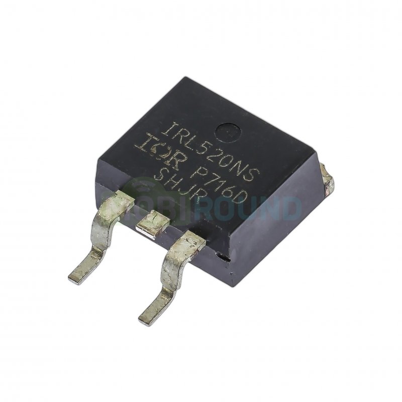Полевой транзистор INFINEON N-MOSFET 100 В/10 А (IRL520NS (D2-PAK))