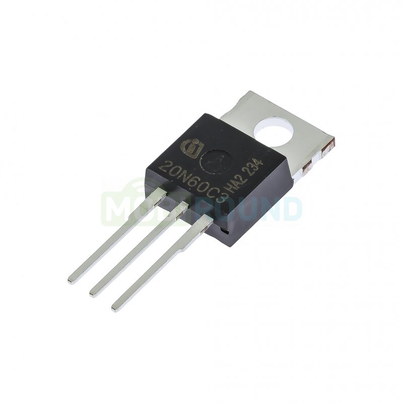 Полевой транзистор INFINEON N-MOSFET 650 В/20.7 А (SPP20N60C3XKSA1 (TO-220AB))