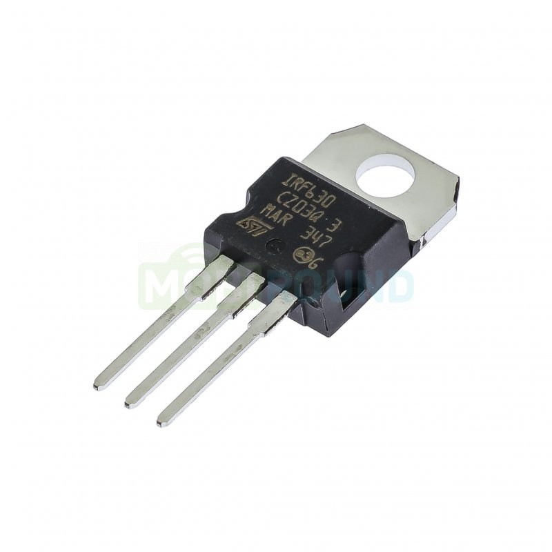 Полевой транзистор STM N-MOSFET 200 В/9 А (IRF630 (TO-220))