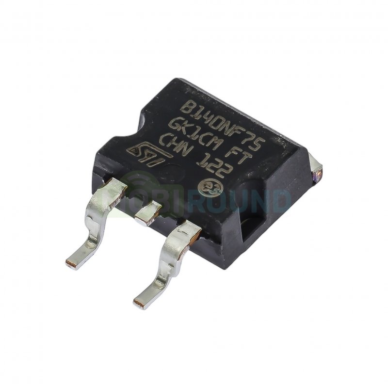 Полевой транзистор STM N-MOSFET 75 В/120 А (STB140NF75T4 (D2-PAK))