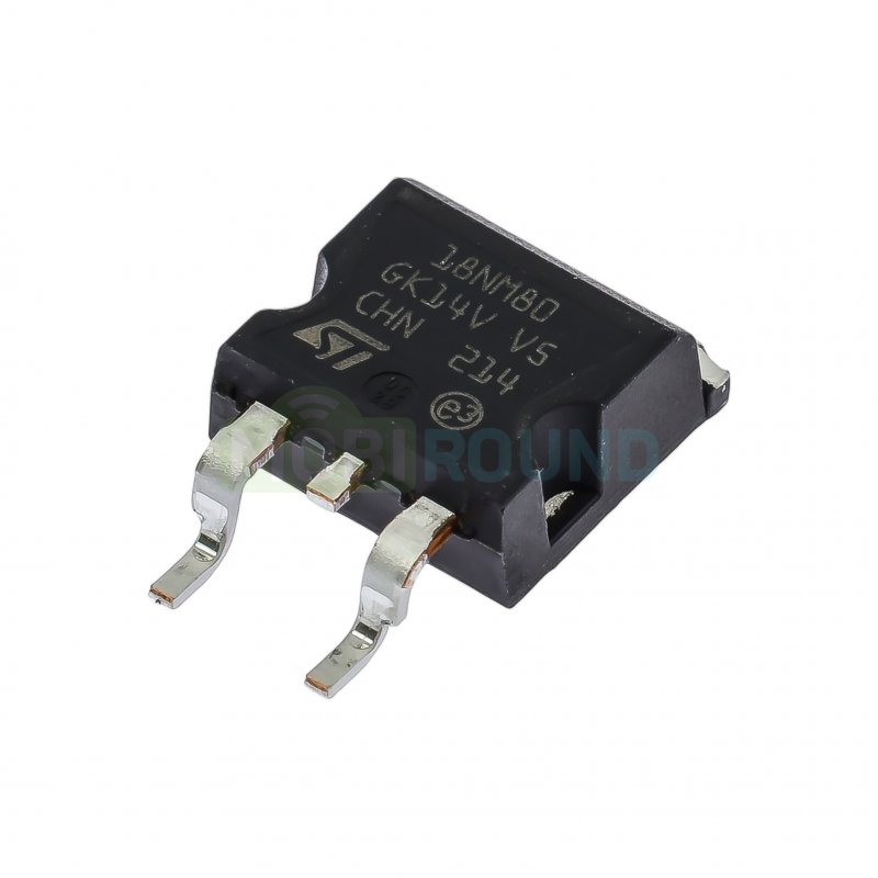 Полевой транзистор STM N-MOSFET 800 В/17 А (STB18NM80 (D2-PAK))