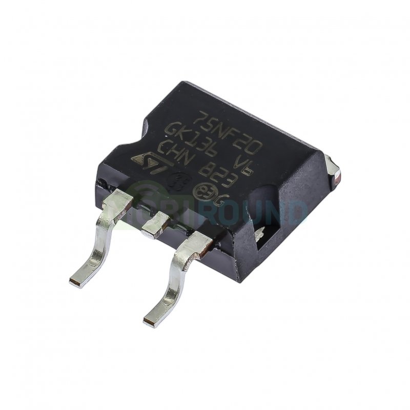 Полевой транзистор STM N-MOSFET 200 В/75 А (STB75NF20 (D2-PAK))