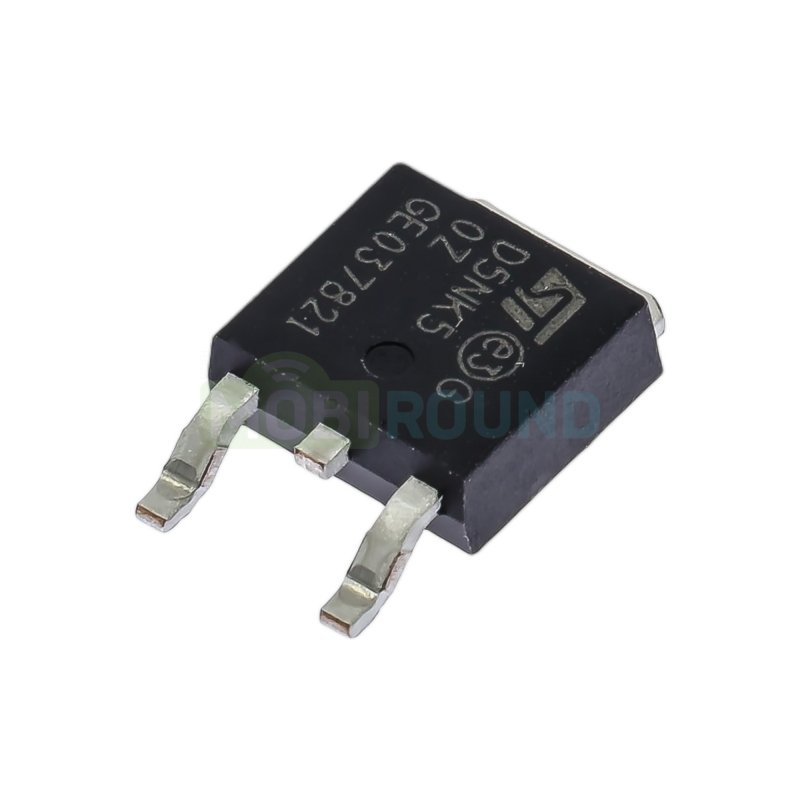 Полевой транзистор STM N-MOSFET 500 В/4.4 А (STD5NK50ZT4 (D-PAK))