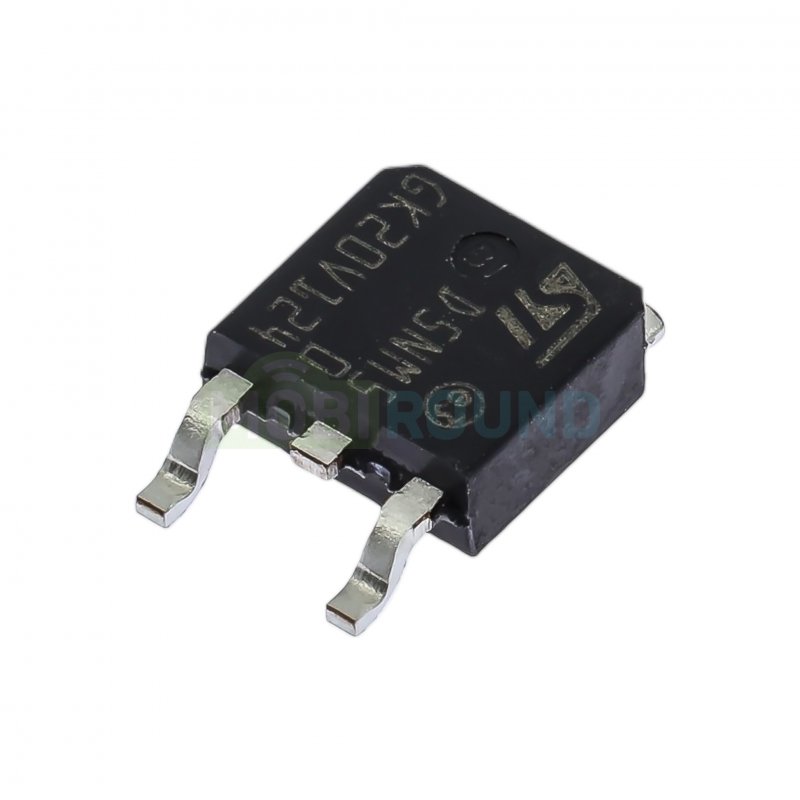 Полевой транзистор STM N-MOSFET 500 В/7.5 А (STD5NM50T4 (D-PAK))