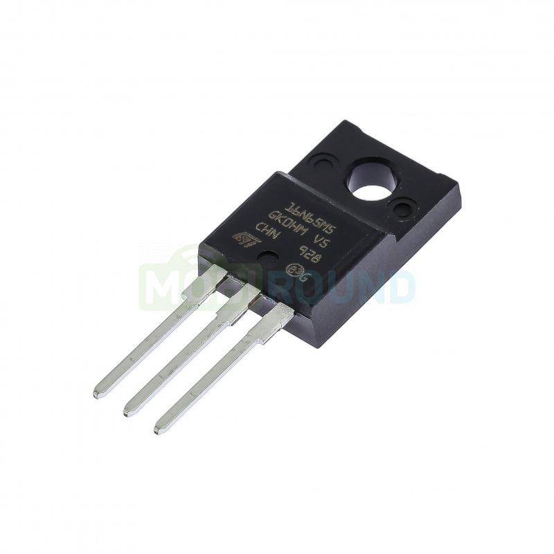Полевой транзистор STM N-MOSFET 710 В/12 А (STF16N65M5 (TO-220FP))
