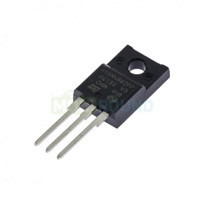Полевой транзистор STM N-MOSFET 600 В/10 А (STP10NK60ZFP (TO-220FP))