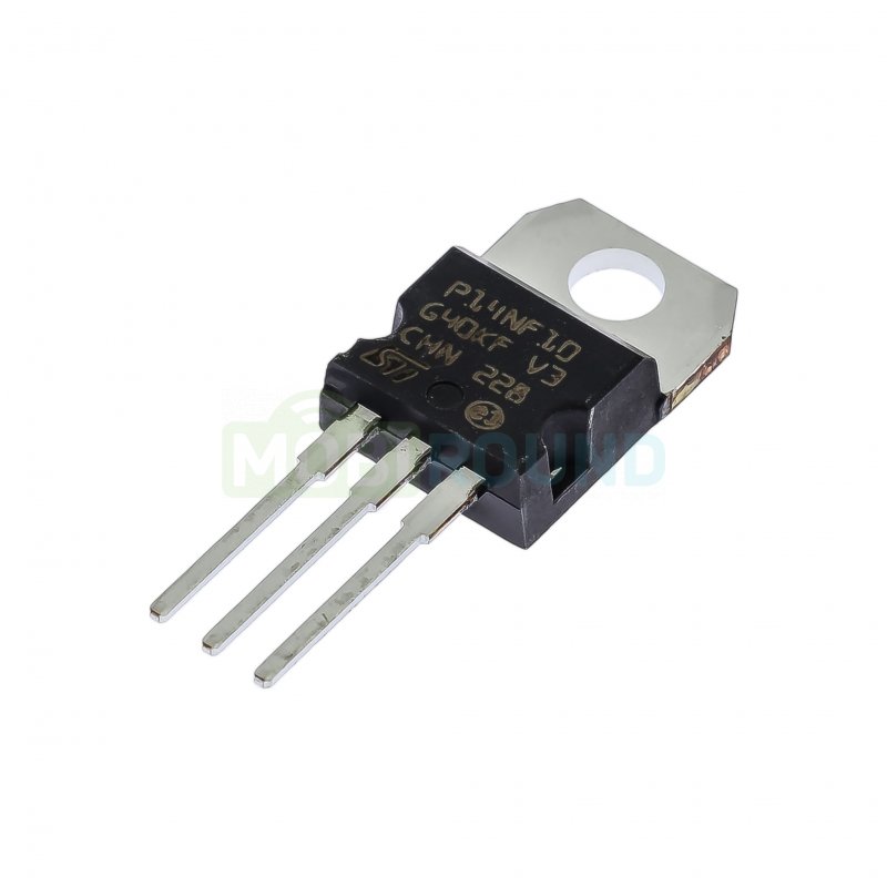 Полевой транзистор STM N-MOSFET 100 В/15 А (STP14NF10 (TO-220AB))