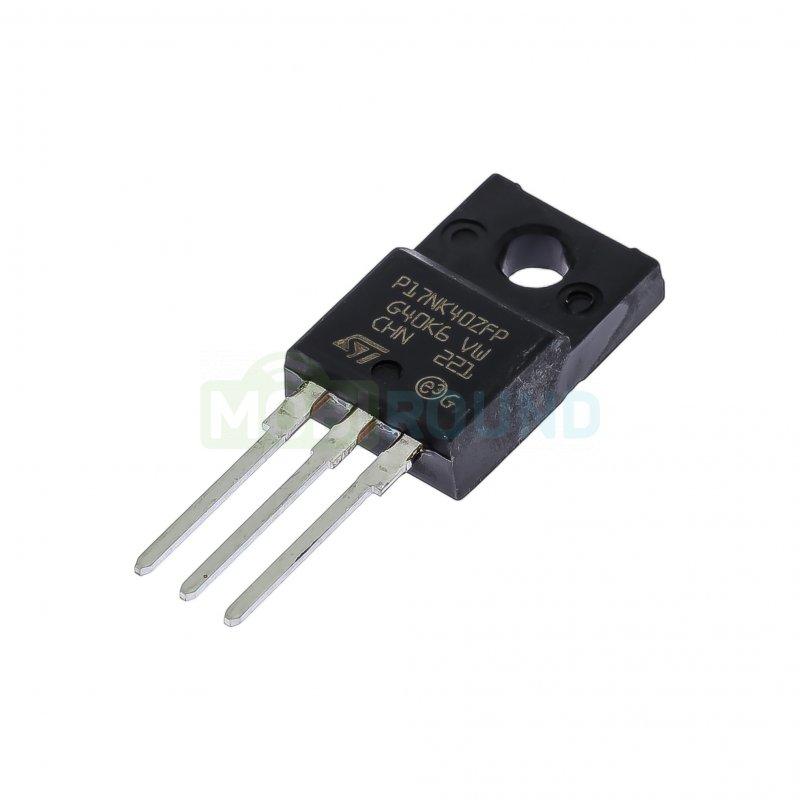 Полевой транзистор STM N-MOSFET 400 В/15 А (STP17NK40ZFP (TO-220FP))