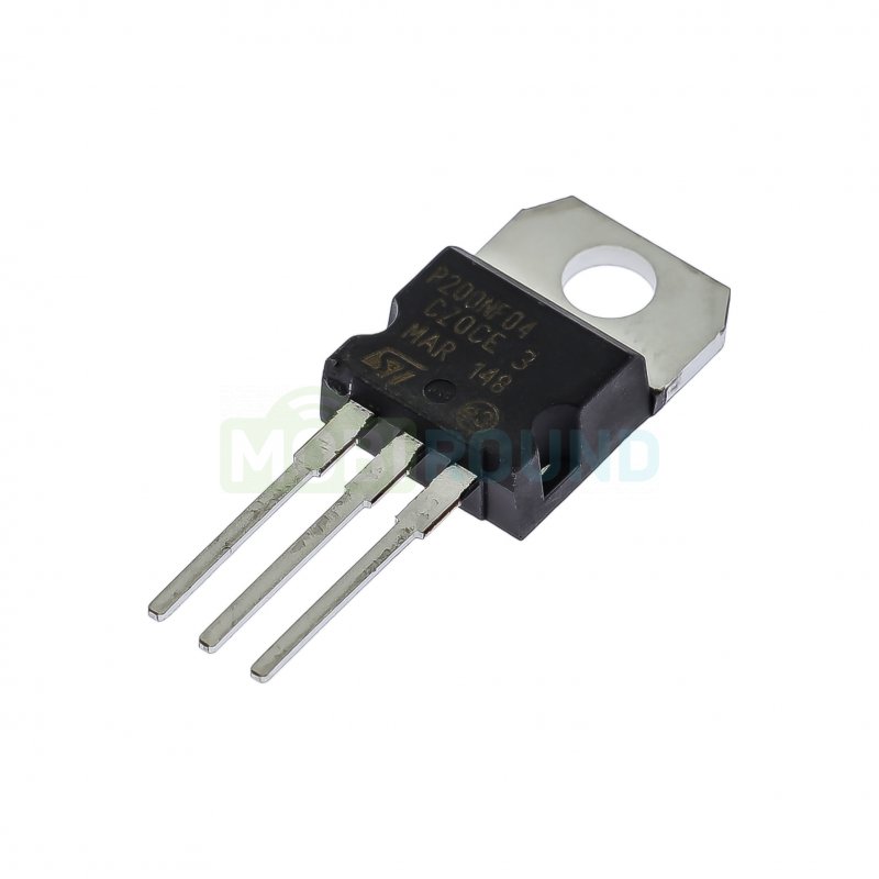 Полевой транзистор STM N-MOSFET 40 В/120 А (STP200NF04 (TO-220AB))