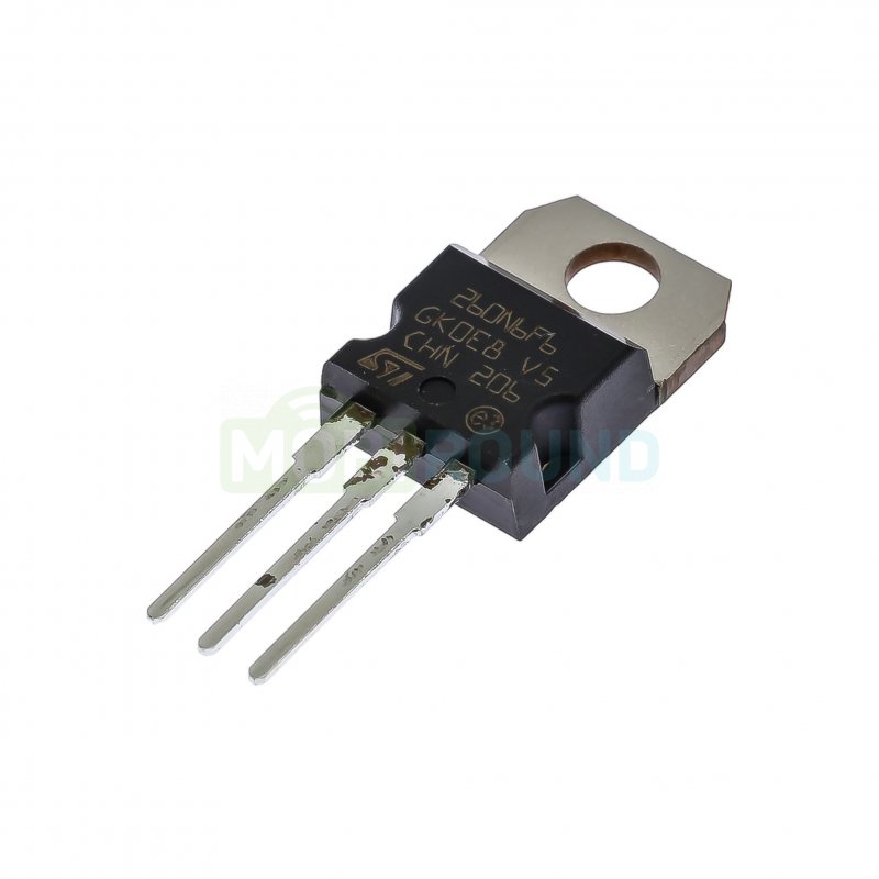 Полевой транзистор STM N-MOSFET 60 В/120 А (STP260N6F6 (TO-220AB))