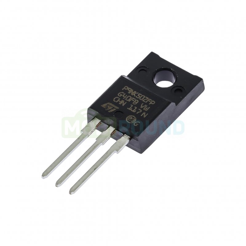Полевой транзистор STM N-MOSFET 500 В/7.2 А (STP9NK50ZFP (TO-220FP))