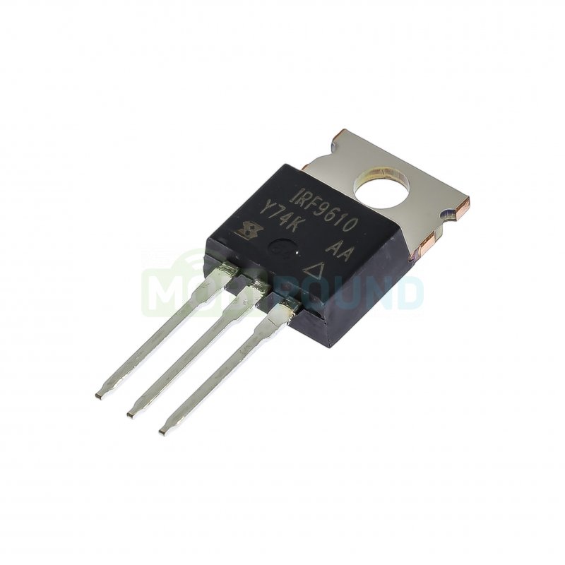 Полевой транзистор VISHAY P-MOSFET 200 В/1.8 А (IRF9610 (TO-220))