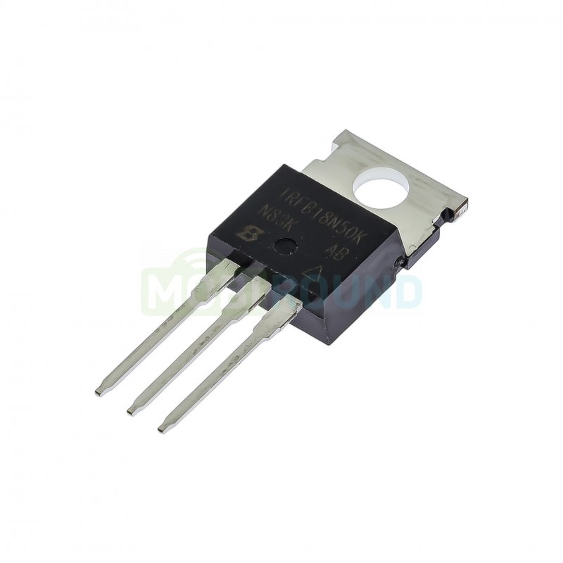 Полевой транзистор VISHAY N-MOSFET 500 В/17 А (IRFB18N50KPBF (TO-220AB))