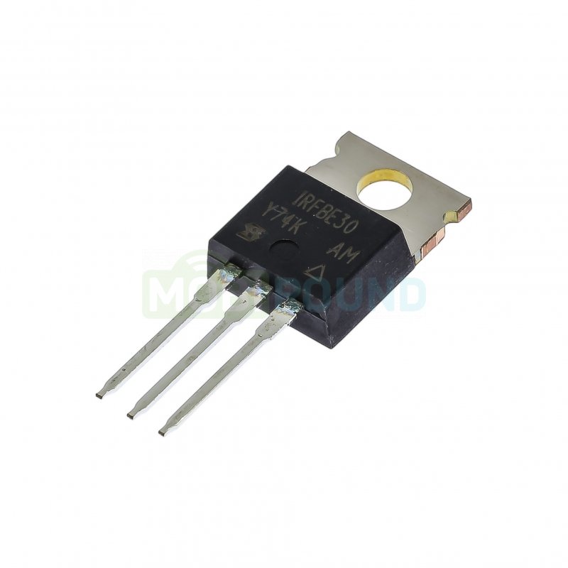 Полевой транзистор VISHAY N-MOSFET 800 В/4.1 А (IRFBE30PBF (TO-220AB))