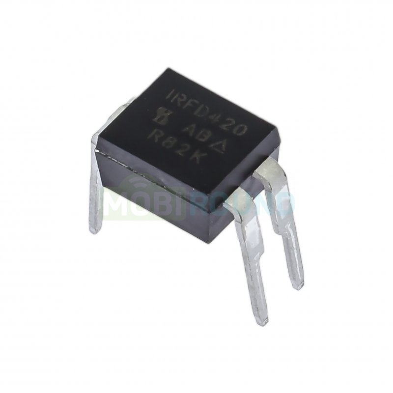 Полевой транзистор VISHAY N-MOSFET 500 В/0.37 А (IRFD420 (DIP-4))