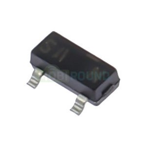 Полевой транзистор Fairchild N-MOSFET 100 В/0.17 А (BSS123 (SOT-23))