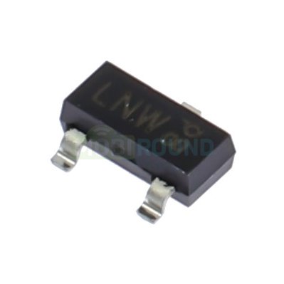 Полевой транзистор Nexperia N-MOSFET 60 В/0.35 А (2N7002BK (SOT-23))