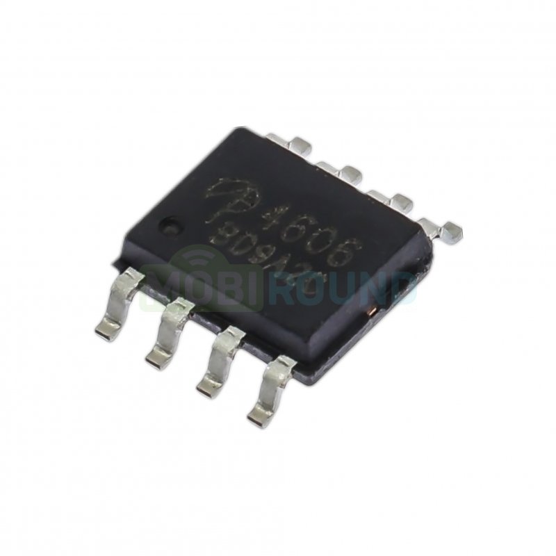 Полевой транзистор N/P-MOSFET 30 В/6 А/6.5 А (AO4606 (SO-8))