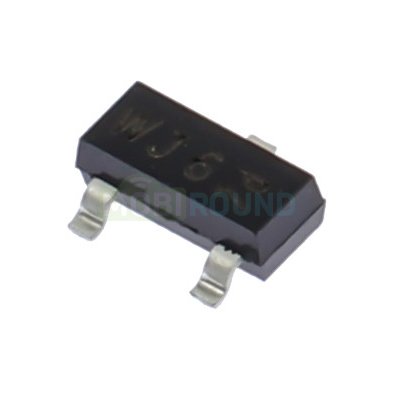 Полевой транзистор NXP P-MOSFET 60 В/0.3 А (BSH201 (SOT-23))