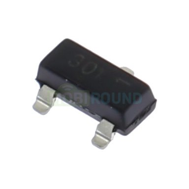 Полевой транзистор ONS N-MOSFET 25 В/0.22 А (FDV301N (SOT-23))
