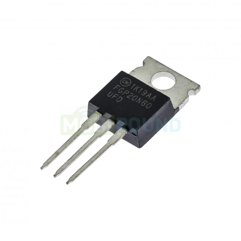 Биполярный транзистор (IGBT) ONS 600 В/20 А (FGP20N60UFD (TO-220))