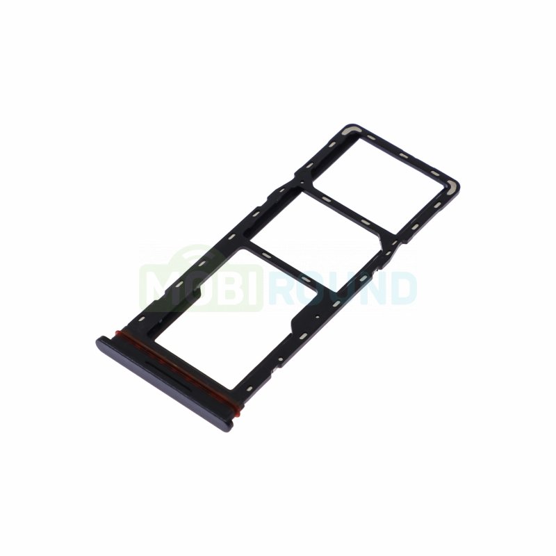 Держатель сим карты (SIM) для Infinix HOT 50 4G, черный