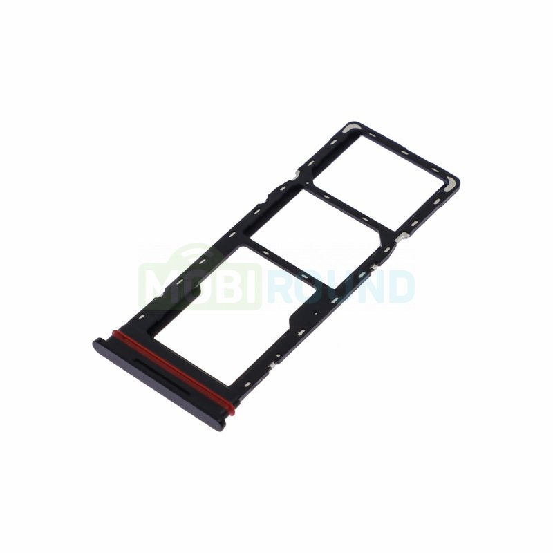 Держатель сим карты (SIM) для Infinix Smart 9 4G, черный