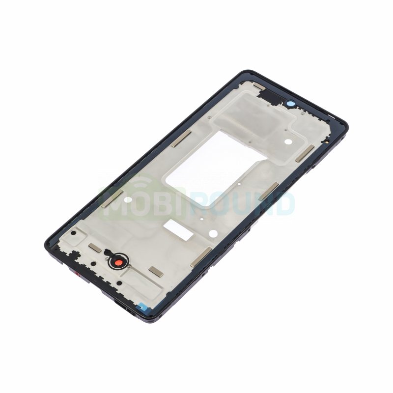 Рамка дисплея для Tecno Pova 6 4G, черный