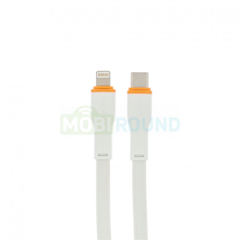 Дата-кабель Borofone BX118 Type-C-Lightning, 1 м, белый
