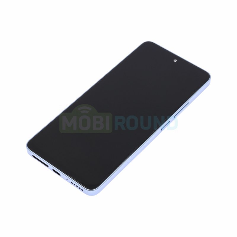 Дисплей для Xiaomi Redmi Note 13 4G (в сборе с тачскрином) в рамке, синий, AA
