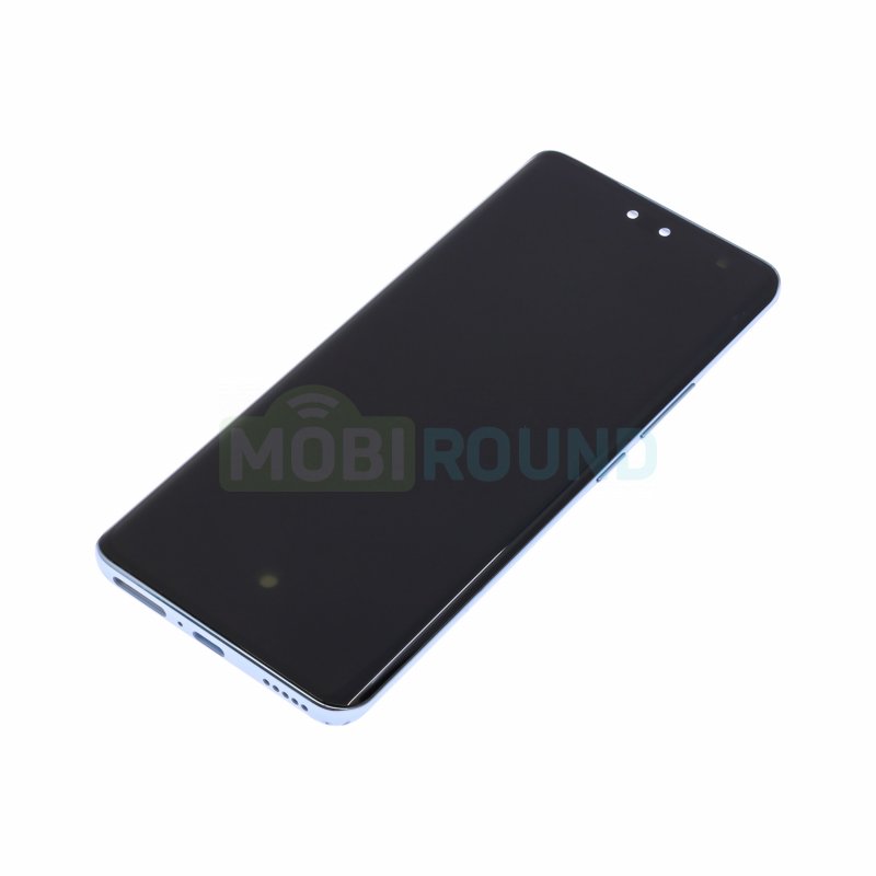 Дисплей для Xiaomi 13 Lite (в сборе с тачскрином) в рамке, голубой, AAA