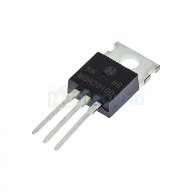 Диод Шоттки HOTTECH 100 В/10 А (MBR20100CT (TO-220))