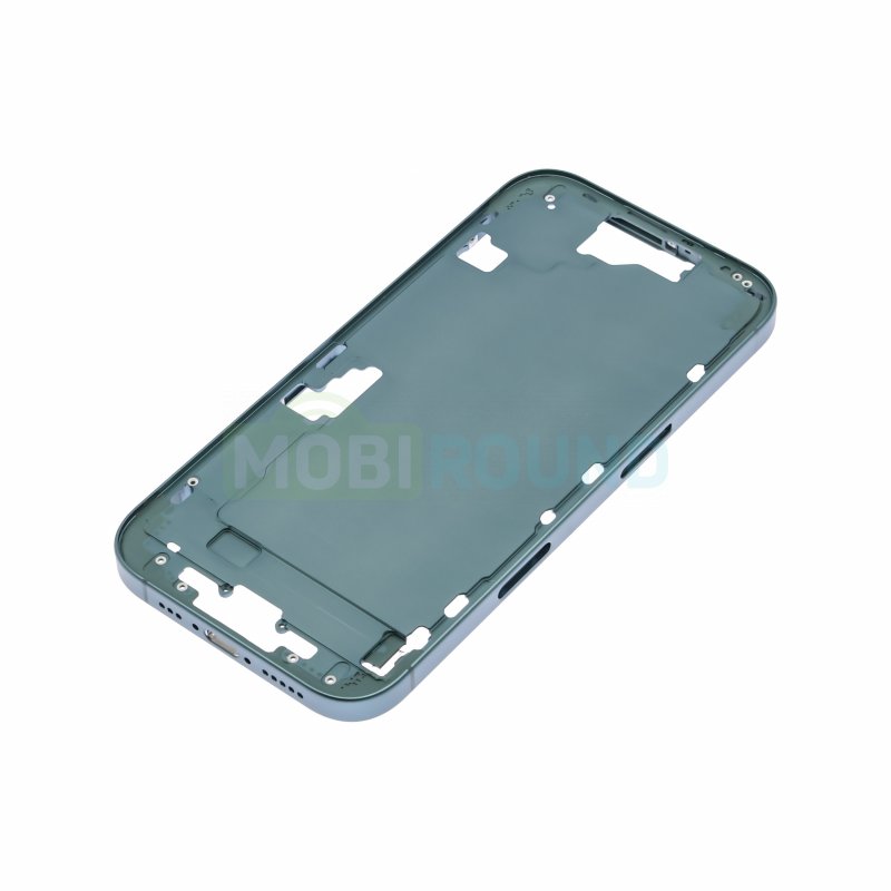 Средняя часть корпуса для Apple iPhone 16, зеленый