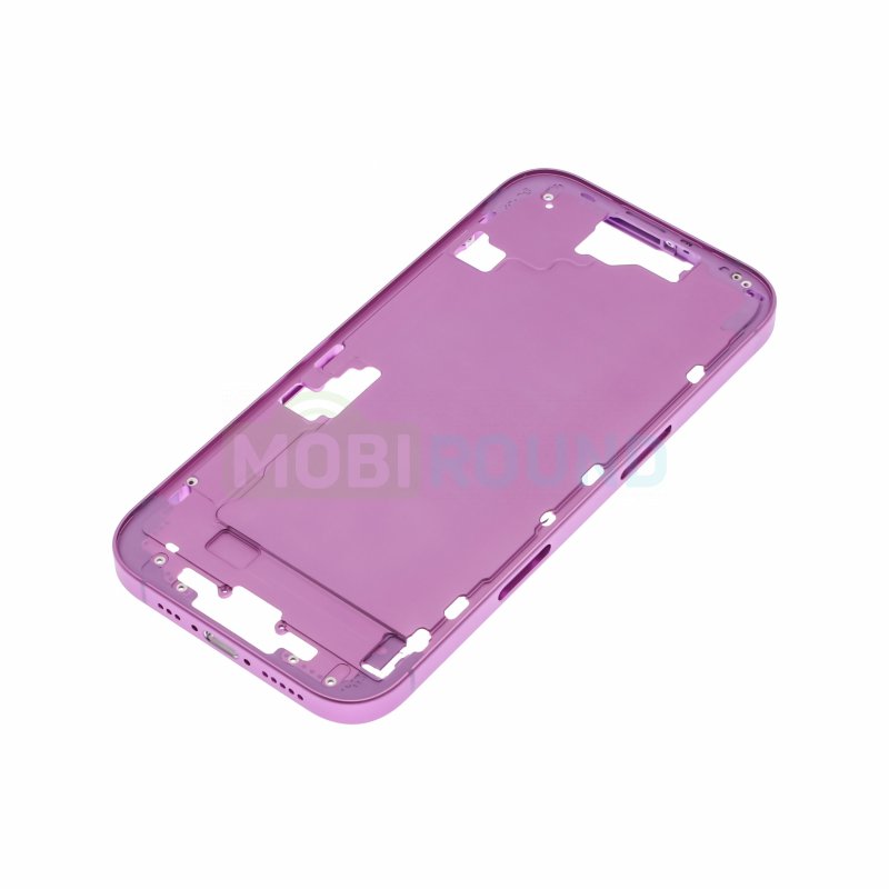 Средняя часть корпуса для Apple iPhone 16, розовый